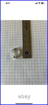 14K Gold And Silver James Avery Dove Heart Ring Size 9.25. Free Shipping 14K Gold And Silver James Avery Dove Heart Ring Size 9.25. Free Shipping