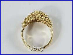 14K Gold James Avery MARGARITA FLOWER DOME Ring Size 3 1/2 Retired