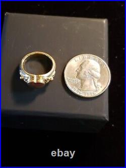 14k gold James Avery retired Heart ring. (sz 3.75/wt 6.4g) RK-292