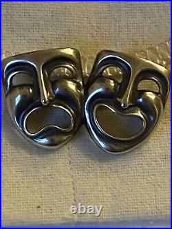 1.5 Retired JAMES AVERY Tragedy Comedy Brooch (Earrings/Ring/Charm) Available