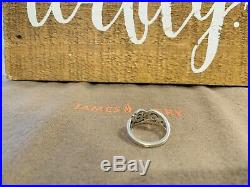2 RETIRED James Avery Rings! Spanish Scroll And Love Ring! Great Condition