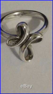 2 Tiffany&Co. Sterling Silver Lock & charm withTiffany Chain-also James Avery ring