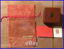 3 DAYS Beautiful James Avery 14K 14KT Gold Mimosa ring with Wooden Box size 8 1/4
