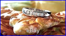 $850 James Avery Diamond & 18k White Gold Debra Ring/Band NO RESERVE 7 DAYS ONLY