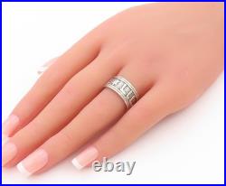 925 Sterling Silver Vintage Ring JAMES AVERY Bible Hebrew Verse Sz 7 RG32419