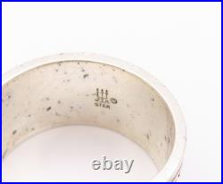 925 Sterling Silver Vintage Ring JAMES AVERY Bible Hebrew Verse Sz 7 RG32419