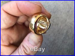 A+Gorgeous Vintage Discontinued 14k Gold James Avery Cross Ring Unisex Size 9.5