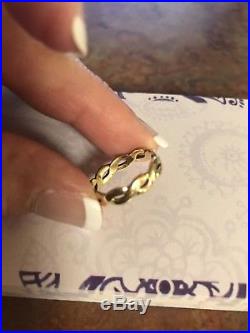 Authentic JAMES AVERY RETIRED 14K GOLD RING SZ 5.25