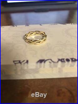 Authentic JAMES AVERY RETIRED 14K GOLD RING SZ 5.25