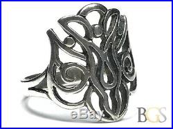 Awesome Ladies JAMES AVERY Solid Sterling Silver Ring Size 7.5 A MUST SEE