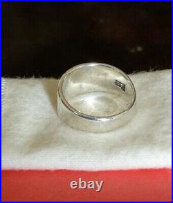 BEYOND RARE & in Amazing Condition James Avery LONGHORN Ring WIDE BAND sz 8.5