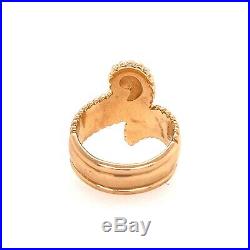 Gorgeous Extremely Rare Retired James Avery Ring 14k Yellow Gold Size 7.5