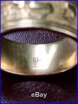 (HEAVY) 15.3 grams James Avery Song of Solomon 14K Gold mens ring size 11