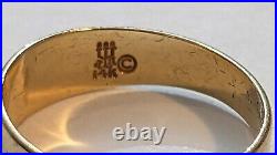 HTF James Avery 14K Yellow Gold Jesus Cross Ring Size 5 MASSIVE SELECTION LOOK