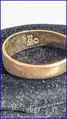 HTF James Avery 14K Yellow Gold Jesus Cross Ring Size 5 MASSIVE SELECTION LOOK