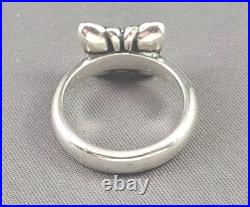 HTF VTG Rare Retired James Avery Butterfly Ring. 925 Sterling Silver Size 6