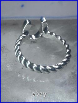 Horseshoe ring by James Avery Good Luck size 3.75 sterling silver women girls pi