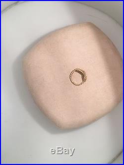James Avery 14k Gold Twisted Wire Ring Size 5