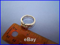 JAMES AVERY 14K Gold and Sterling Silver Enduring Bond Ring Size 6.5