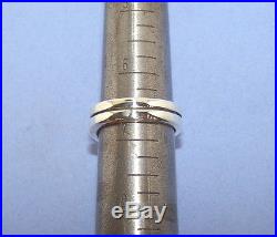 JAMES AVERY 14K Gold and Sterling Silver Enduring Bond Ring Size 6.5