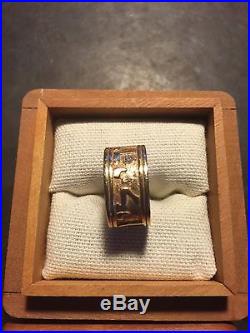 JAMES AVERY 14K Y GOLD SONG OF SOLOMON WOMAN'S RING / BAND SIZE 6.5 GRAMS 8.1