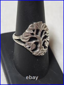 JAMES AVERY 60th Anniversary Tree of Life Sterling 925 Ring Retired Size 9