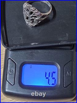 JAMES AVERY 60th Anniversary Tree of Life Sterling 925 Ring Retired Size 9