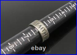 JAMES AVERY 925 Silver Vintage Faith Hope & Love Band Ring Sz 6 RG23106