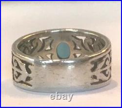 JAMES AVERY ADOREE RING WITH TOPAZ SZ 6.25 STERLING SILVER with JA BOX