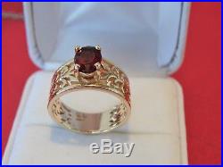 JAMES AVERY Adoree Ring with Garnet 14K Gold Size 6