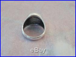 JAMES AVERY Alpha & Omega Ring 14k gold and Sterling Silver size 7.5
