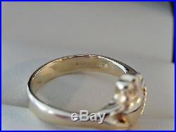 JAMES AVERY CLADDAGH RING 14k yellow Gold Size 6 1/2