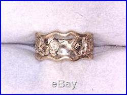 James Avery, Continuous Hummingbird Ring, 14k, Size 8.25, Retired (16003181)
