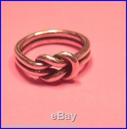 JAMES AVERY LOVERS' KNOT RING Sterling Silver Size 5 R-1255 LOVE