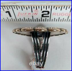 JAMES AVERY Marrakesh Ring, Size 8, 925 Silver Bronze, Spain Inspired, Retiring