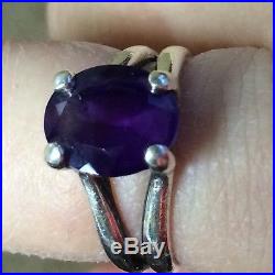 JAMES AVERY Oval Amethyst Ring 7.5