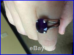 JAMES AVERY Oval Amethyst Ring 7.5