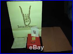 JAMES AVERY RARE 14 KARAT GOLD HEARTS AND FLOWERS RING/BAND SIZE 5 1/2