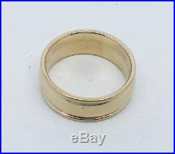 JAMES AVERY REGAL WEDDING BAND RING 14K YELLOW GOLD AUTHENTIC & ORIGINAL