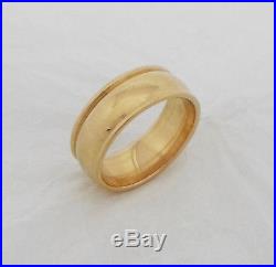 James Avery Regal Wedding Band Ring 14k Yellow Gold Authentic & Original