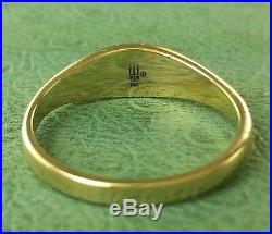 JAMES AVERY RETIRED 14K Butterfly Ring size 5.25