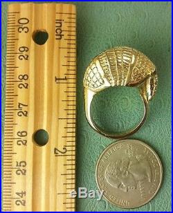 JAMES AVERY RETIRED 14K Texas Amarillo RING First Version Rare! Heavy SOLID Gold