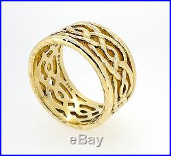 James Avery Retired Ladies 14k Gold Ring (9.33 Grams) Size 7