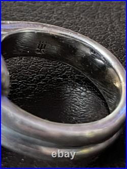JAMES AVERY Retired Sterling Silver Large Bold Lovers Knot Ring Size 7