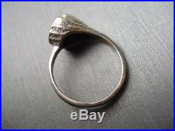 JAMES AVERY STERLING SILVER RETIRED CONCH SHELL RING SIZE 9 #W282