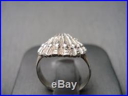 JAMES AVERY STERLING SILVER RETIRED SCALLOP SHELL RING SIZE 8.5 #W281