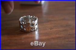 JAMES AVERY ST. FRANCIS OF ASSISI RING SIZE 10 STERLING SILVER ANIMAL LOVER