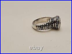 JAMES AVERY Sterling Silver African Beaded Sterling Silver Ring Size 6.5