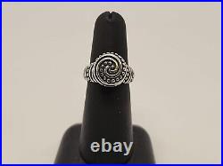 JAMES AVERY Sterling Silver African Beaded Sterling Silver Ring Size 6.5