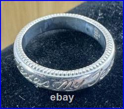 JAMES AVERY Sterling Silver Texas My Texas Ring Texas Love SIZE 6.25 RETIRED
